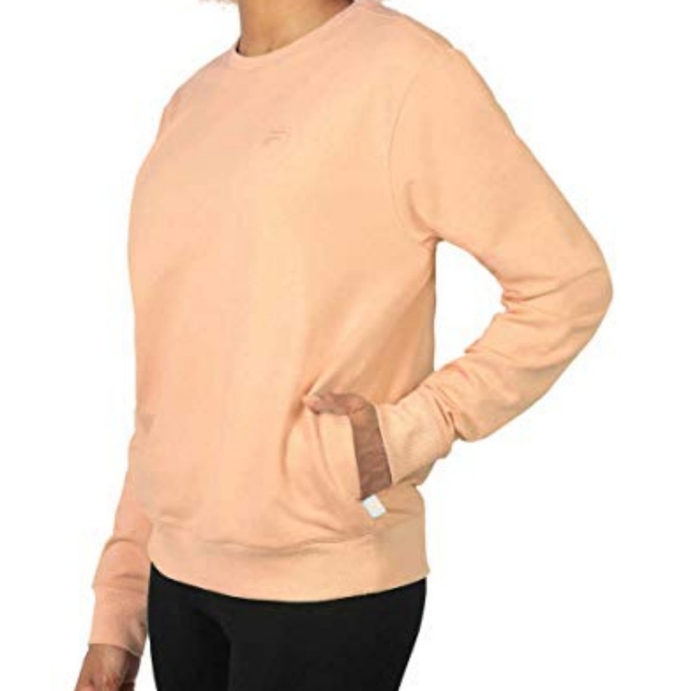 Fila Women's French Terry Long Sleeve Crewneck Sweatshirt